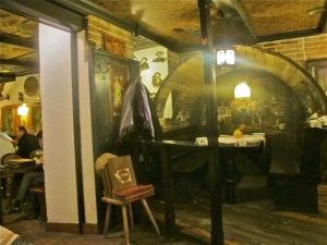 Cask Room in the Gaststrube Purstner, Vienna. Hilary Nangle photo